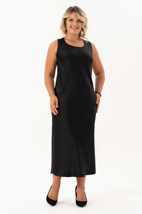 Платье ALGRANDA (Novella Sharm) A4115 черный размер 54-64 #1