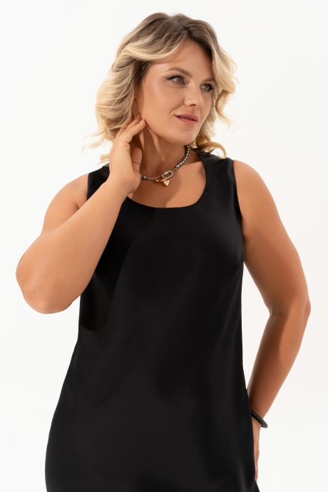 Платье ALGRANDA (Novella Sharm) A4115 черный размер 54-64 #2
