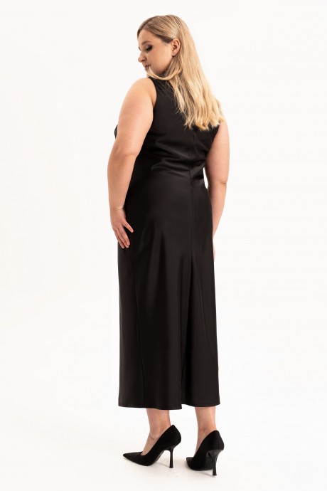Платье ALGRANDA (Novella Sharm) A4115 черный размер 54-64 #5