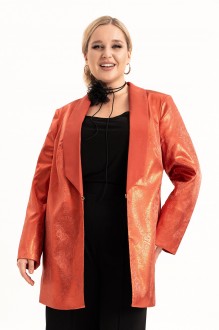 Жакет (пиджак) ALGRANDA (Novella Sharm) A4101 -8-3 терракот