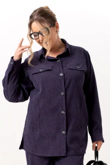 Рубашка ALGRANDA (Novella Sharm) A4066 -8  фиолетовый