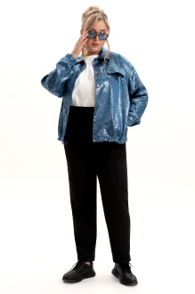 Бомбер ALGRANDA (Novella Sharm) A4102 -8-с синий