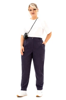 Брюки ALGRANDA (Novella Sharm) A4066 -9 фиолетовый графит