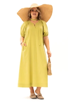 Платье ALGRANDA (Novella Sharm) A4155 салатовое