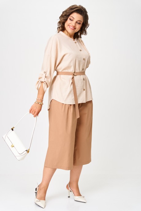 Костюм/комплект Aira Style 24228 двойка капучино размер 52-56 #5