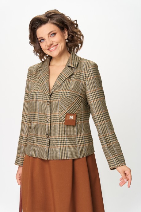 Костюм/комплект Aira Style 2417А двойка бурбон размер 48-56 #6