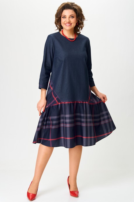 Платье Aira Style 24415 синий размер 50-56 #3