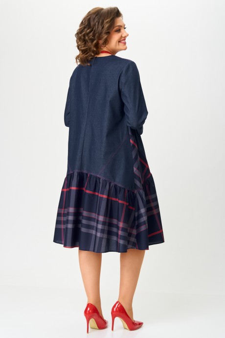 Платье Aira Style 24415 синий размер 50-56 #6