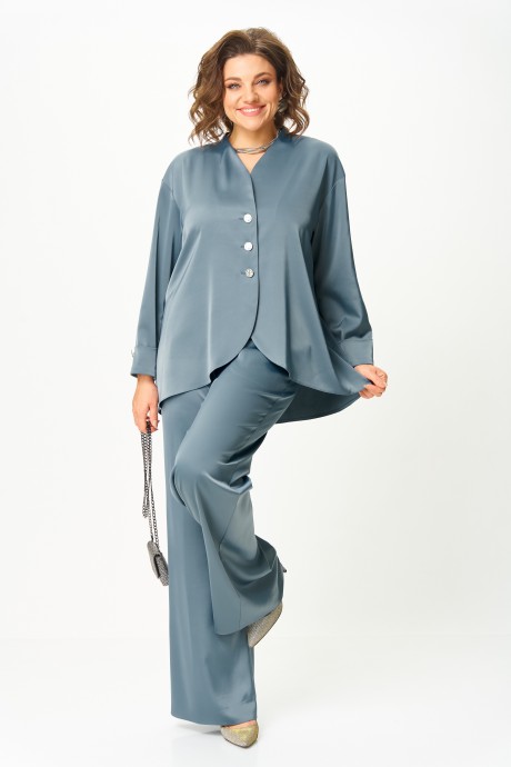 Костюм/комплект Aira Style 24245 двойка мятный голубой размер 50-58 #5