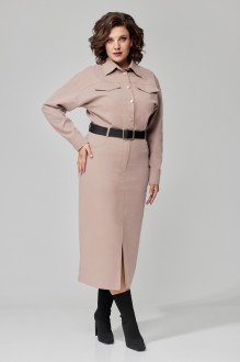 Платье Орхидея Люкс 1646 бежевый