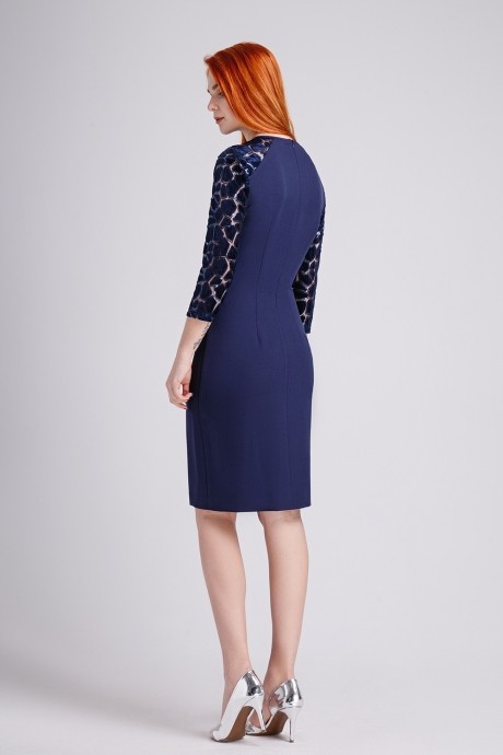 Вечернее платье Prestige 2449 синий размер 42-46 #2
