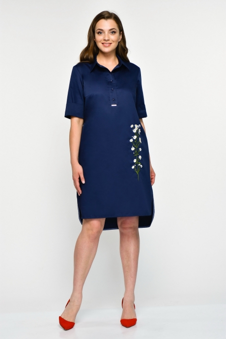 Платье Prestige 3363 синий размер 48-52 #1
