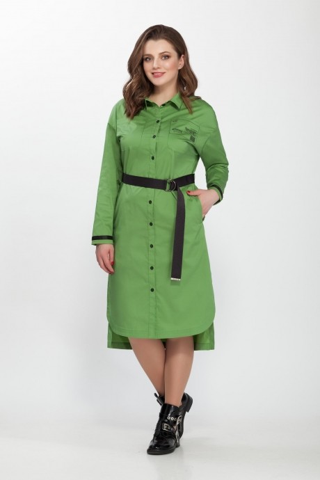Платье Prestige 3621 зеленый размер 48-54 #1
