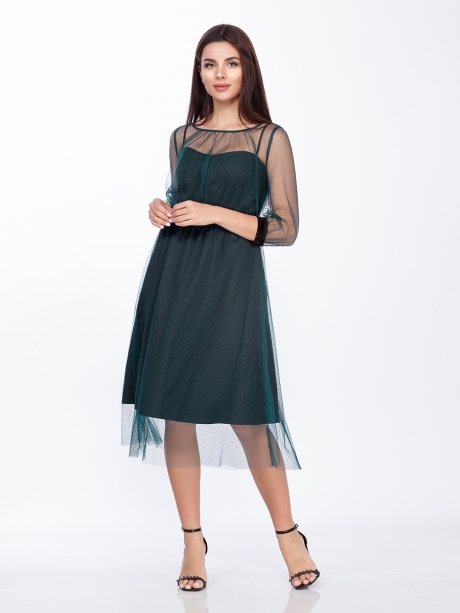Вечернее платье Prestige 3561 зеленый размер 42-46 #2