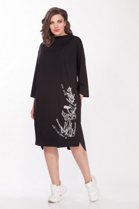 Платье Prestige 3928 чёрный размер 50-54 #1