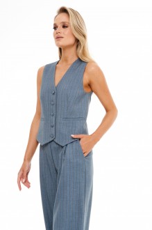 Жилетка Prestige 5549 /3 серо-голубой