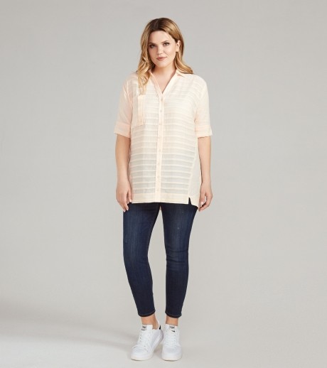 Блузка, туника, рубашка PANDA 438840 персиковый размер 56-64 #1