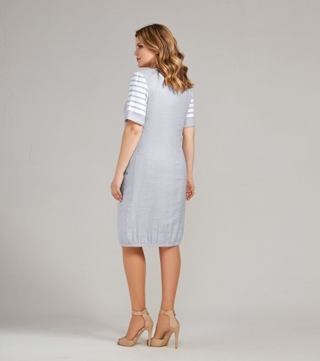 Платье PANDA 442880 серый размер 52-56 #2