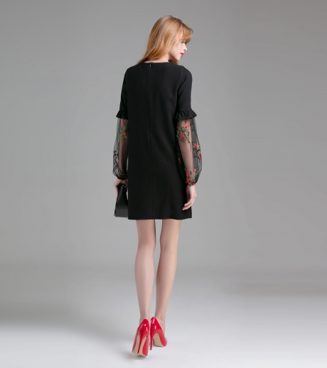 Вечернее платье PANDA 430180 черный размер 42-48 #3