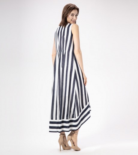 Платье PANDA 469380 белый/синий размер 40-48 #2