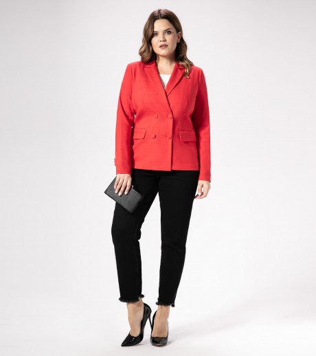 Жакет (пиджак) PANDA 437030 красный размер 42-50 #1