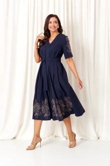 Платье PANDA 87280 синее