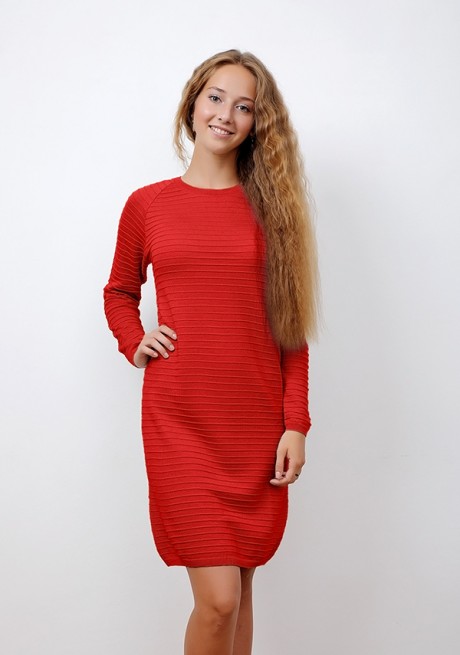 Платье RomGil ТН 433 красный размер 42-50 #1