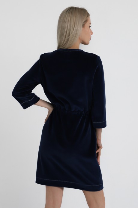Платье RomGil ТЗ272ДБ синий размер 42-48 #4
