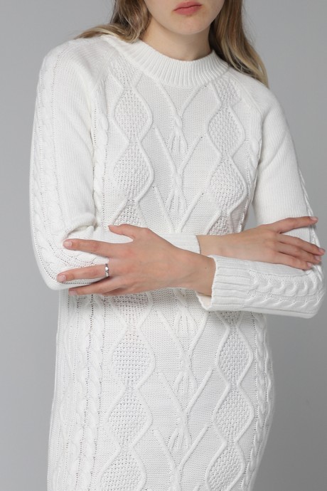 Платье RomGil ТЗ 526 белый размер 44-48 #2