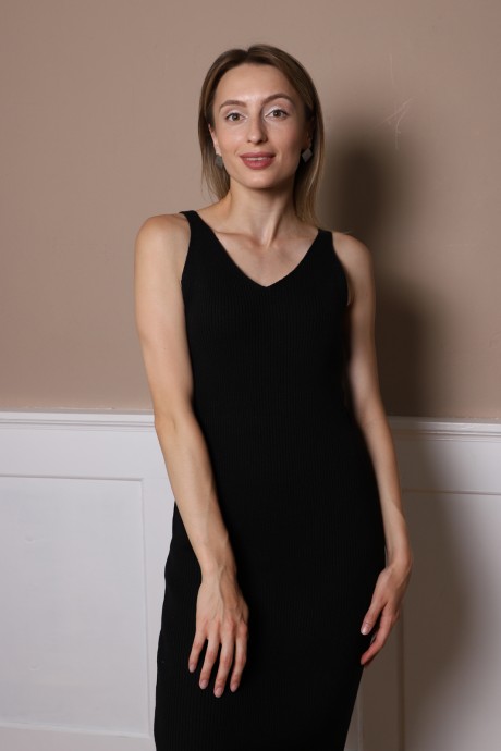 Платье RomGil ТЗ 639Х черный размер 40-46 #1