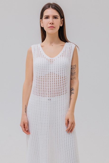Платье RomGil ТЗ 720Х белый размер 42-48 #1