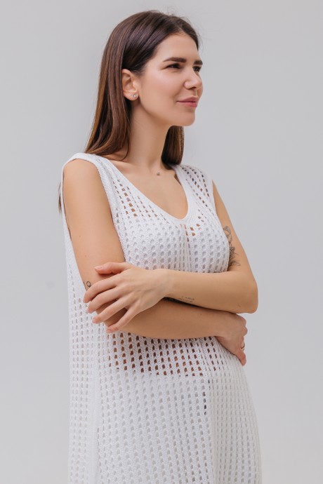 Платье RomGil ТЗ 720Х белый размер 42-48 #4