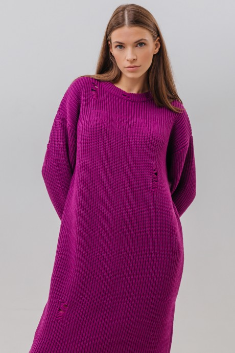 Платье RomGil ТЗ811П темно-пурпурный размер 44-52 #2