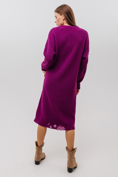 Платье RomGil ТЗ811П темно-пурпурный размер 44-52 #3
