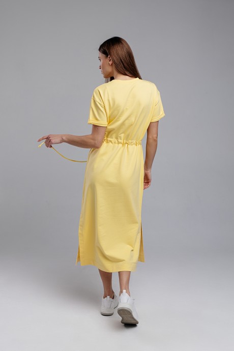 Платье RomGil ТЗ841ЛФ желтый размер 42-52 #2