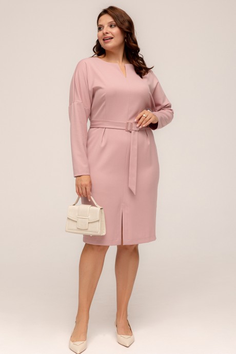 Платье RomGil РТ0007-ПЭ5 нежно-розовый размер 48-56 #1