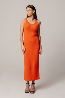 Платье RomGil ТЗ639Х ярко-оранжевый #1