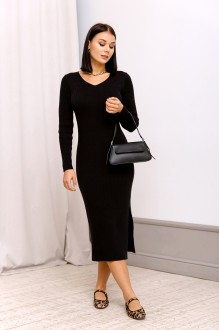 Платье RomGil РВ0026-ХЛ2 черный #1