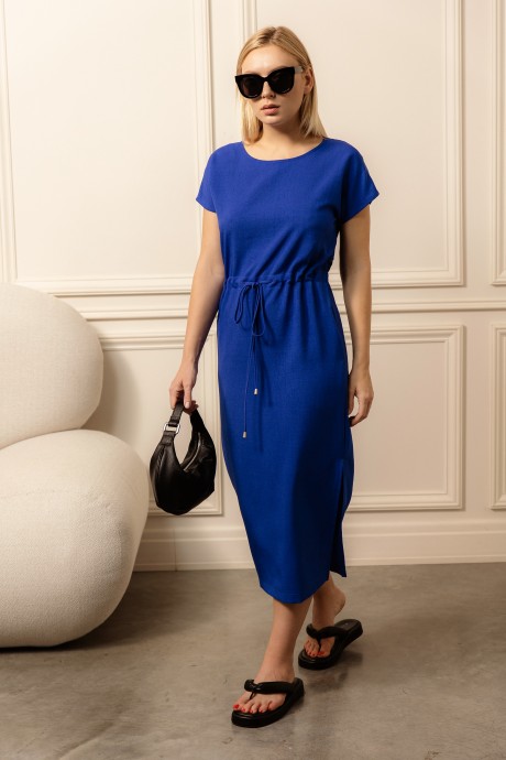 Платье RomGil РТ0001-ПЭ4 синий размер 42-46 #1
