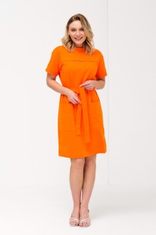 Платье RomGil ТЗ723ЛФ оранжевый #1