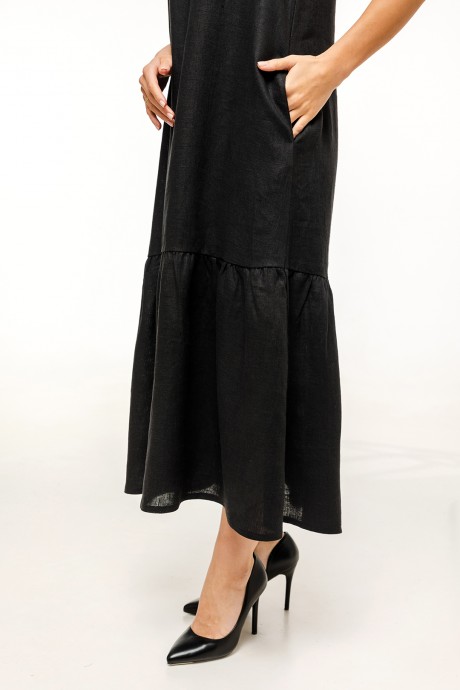 Платье RomGil ТК122ЛЛ черный размер 42-50 #5