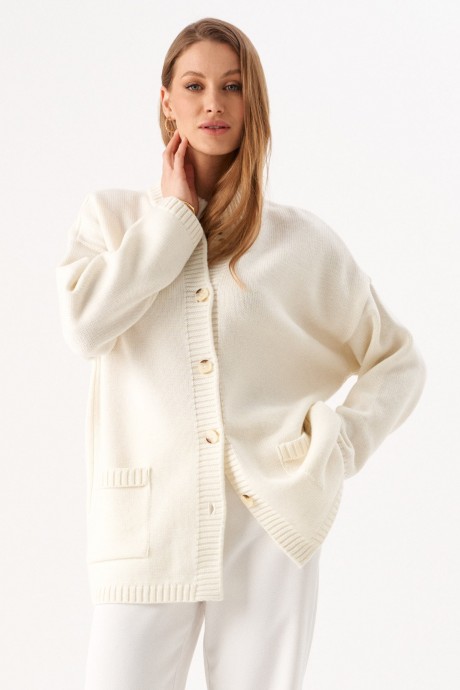 Кардиган RomGil РВ0268-ШЕ5 молочный размер 46-52 #1