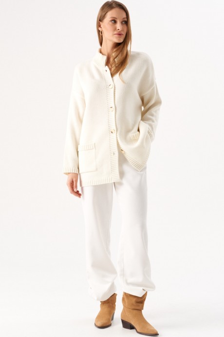Кардиган RomGil РВ0268-ШЕ5 молочный размер 46-52 #4
