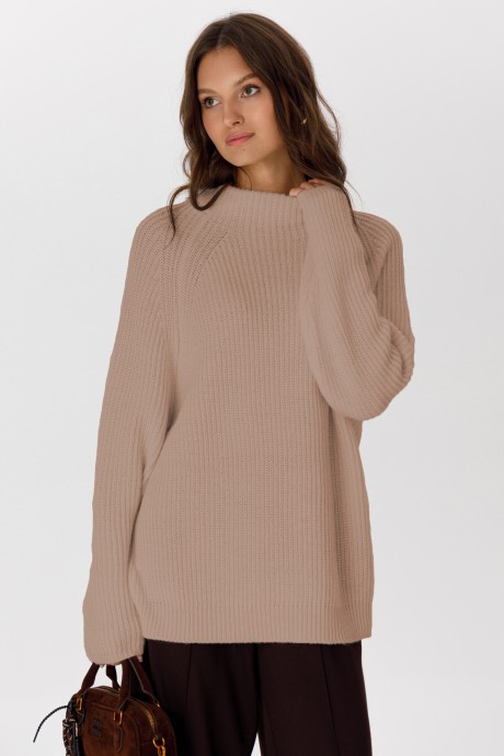 Свитер RomGil РВ0280-ШЕ5 светло-бежевый размер 42-50 #1