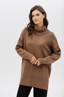 Свитер RomGil РВ0416-ШЕ5 коричневый #1
