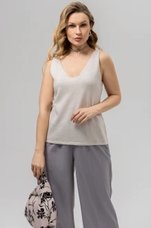 Топ RomGil РВ0385-ХМ2 кремовый, серебро