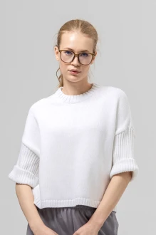 Свитер RomGil РВ0386-ХЛ2 белый