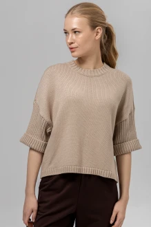 Свитер RomGil РВ0386-ХЛ2 бежевый лайт