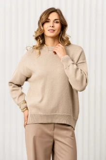Свитер RomGil РВ0406-ХЛ2 бежевый лайт