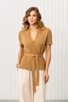 Кардиган RomGil РВ0409-ХЛ2 верблюжий